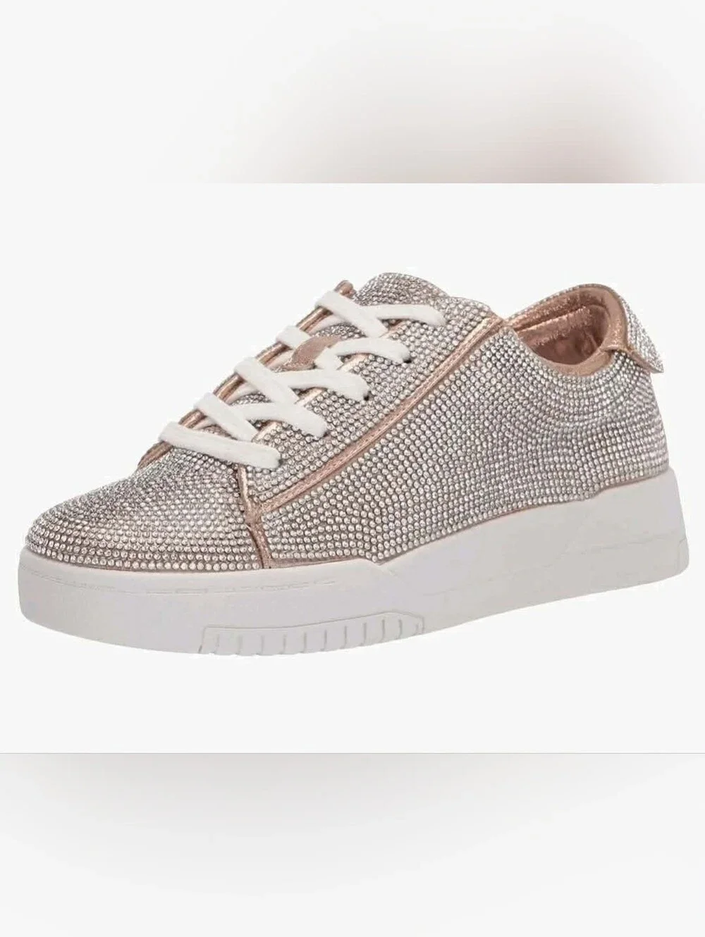 Jessica Simpson Women's champane shimmer sand shoes Size 6M